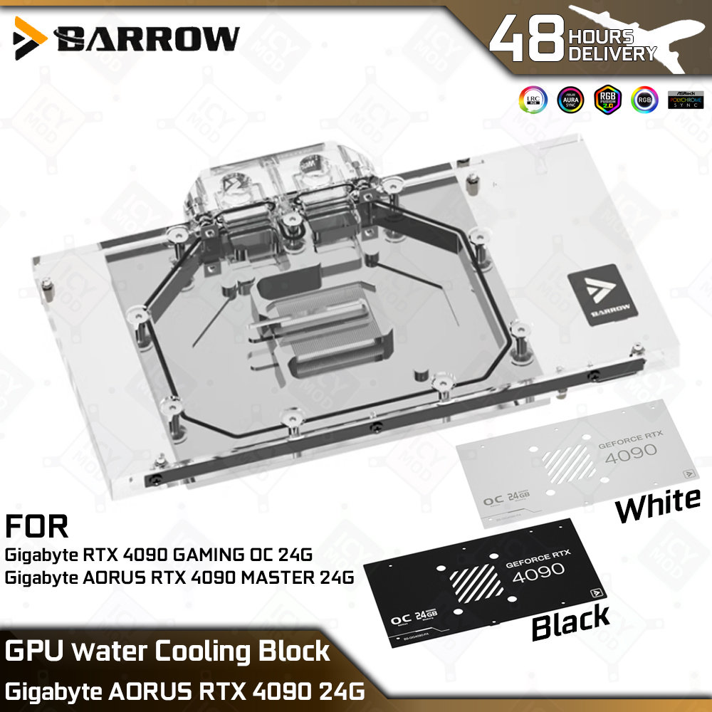 Rtx 4090 Water Block - Barrow GPU Water Cooler Block Gigabyte
