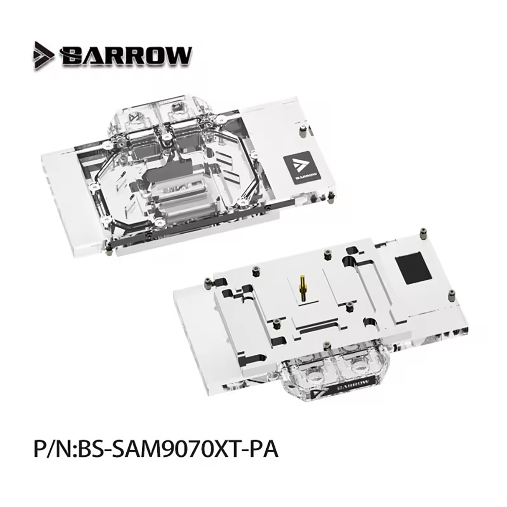 Barrow GPU Water Block For SAP - Rx 9070 Xt ulasan dan harga