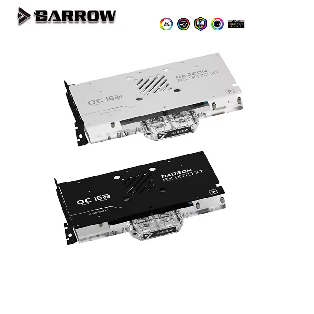 Barrow GPU Water Block For Sap - Rx 9070 16Gb ulasan dan harga