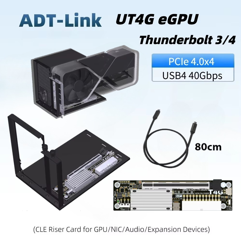 UT4G External Graphics Card Do - Gpu External Dock Egpu Thunderbolt 4 ulasan dan harga