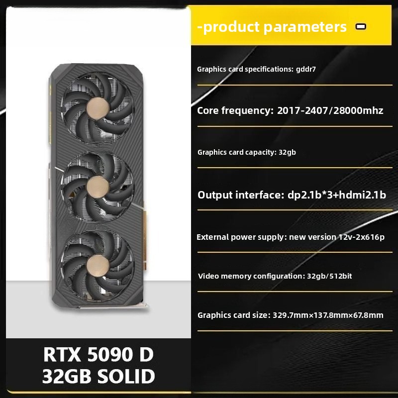 RTX 5090 D 32GB AI accelerated - Rtx 5090 32Gb ulasan dan harga