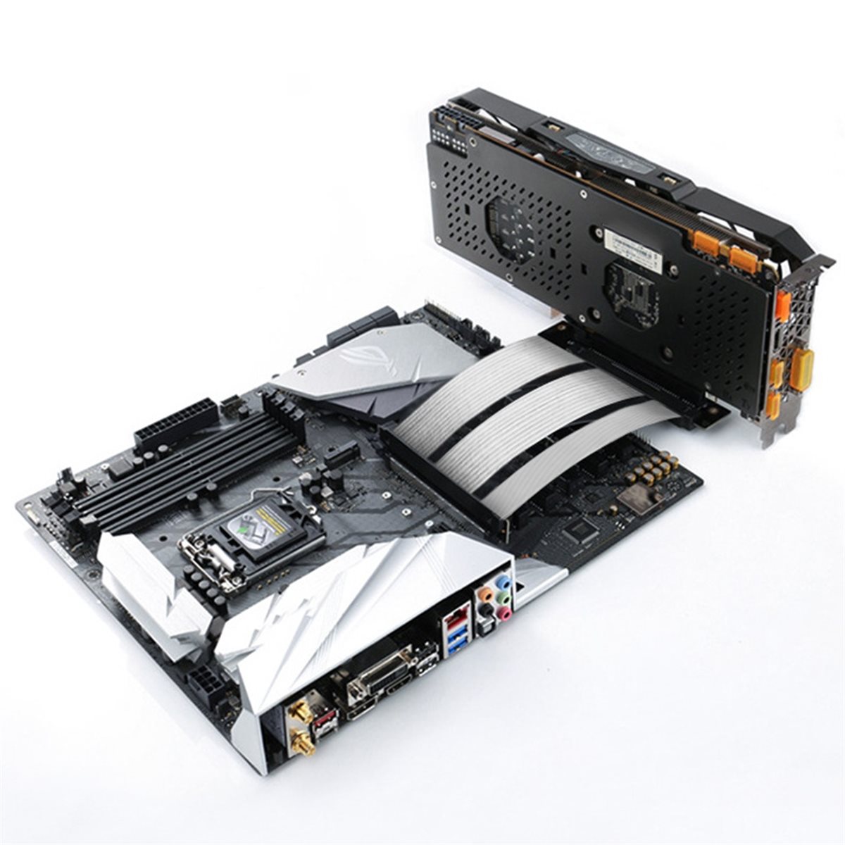HDL PCIe 5.0 X16 Riser Cable f - Pcie 5.0 Gpu Riser Cable ulasan dan harga