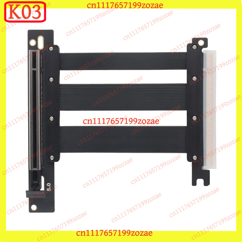 K03 PCIe 5.0 X16 90‑Degree Slo - Pcie 5.0 Gpu Riser Cable ulasan dan harga