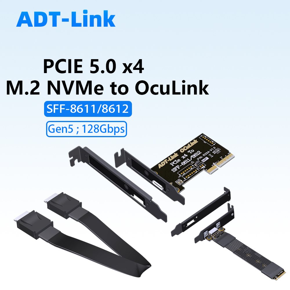 PCIE 5.0 X4 Gen5 M.2 NVMe to S - Pcie 5.0 Gpu Riser Cable ulasan dan harga