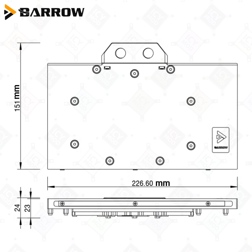 Barrow  GPU Water Cooler Block - Rtx 4090 Water Block ulasan dan harga