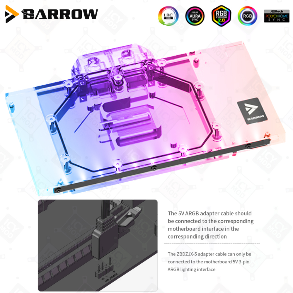 Barrow  GPU Water Cooler Block - Rtx 4090 Water Block ulasan dan harga