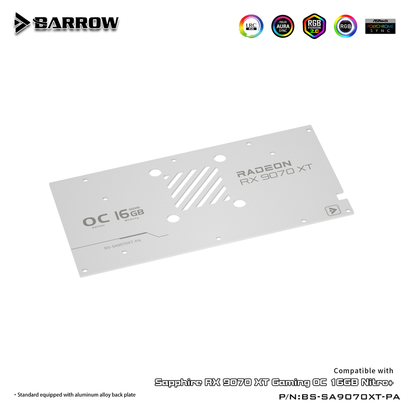 GPU Water Block For SAPPHIRE R - Rx 9070 16Gb ulasan dan harga
