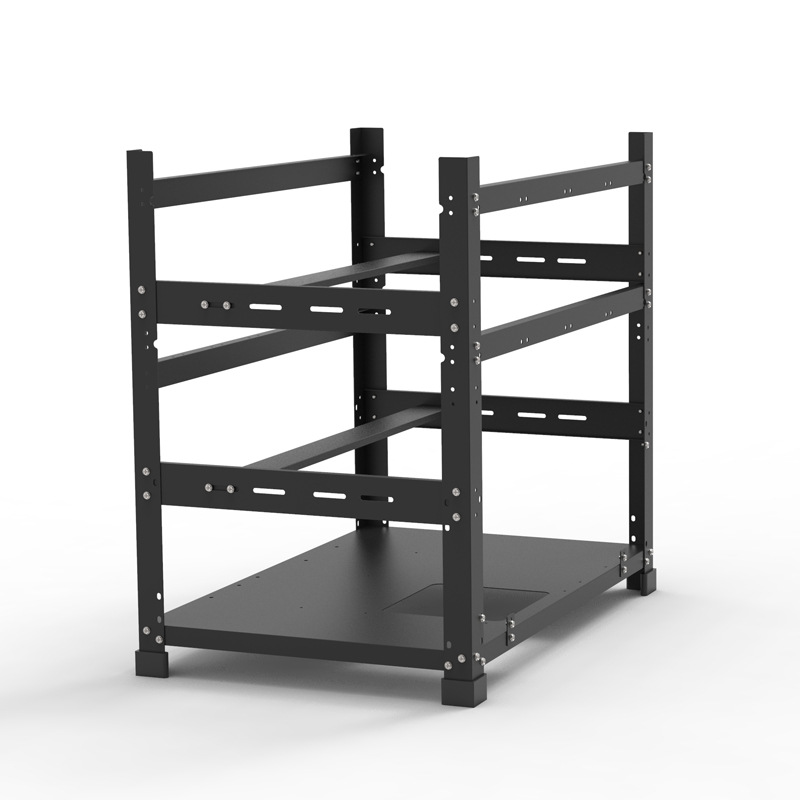 Custom Open Frame GPU Case Dua - Gpu Mining Rig Frame 8 Gpu ulasan dan harga
