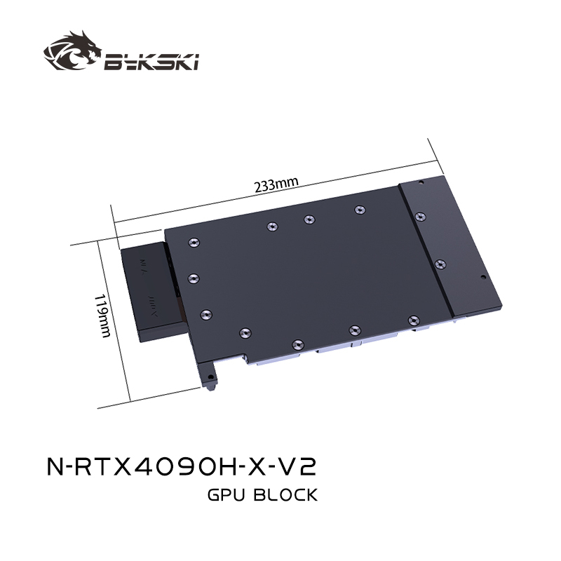 Bykski GPU Block for NVIDIA RT - Rtx 4090 Water Block ulasan dan harga