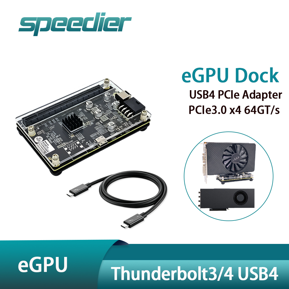 USB4 Thunderbolt 3 / 4 EGPU Do - Gpu External Dock Egpu Thunderbolt 4 ulasan dan harga