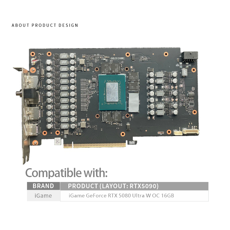 Bykski N-IG5080ULOC-X GPU Bloc - Rtx 5080 16Gb ulasan dan harga